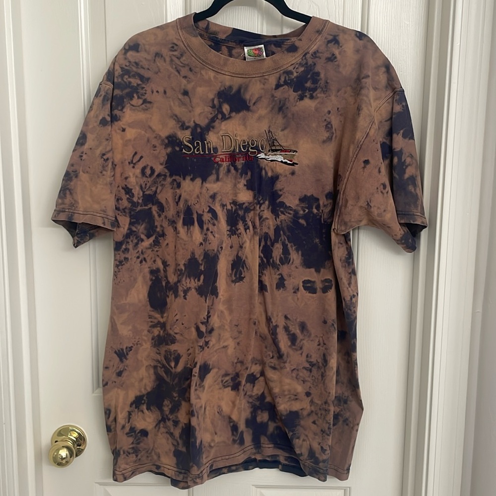Vintage bleach dyed tee